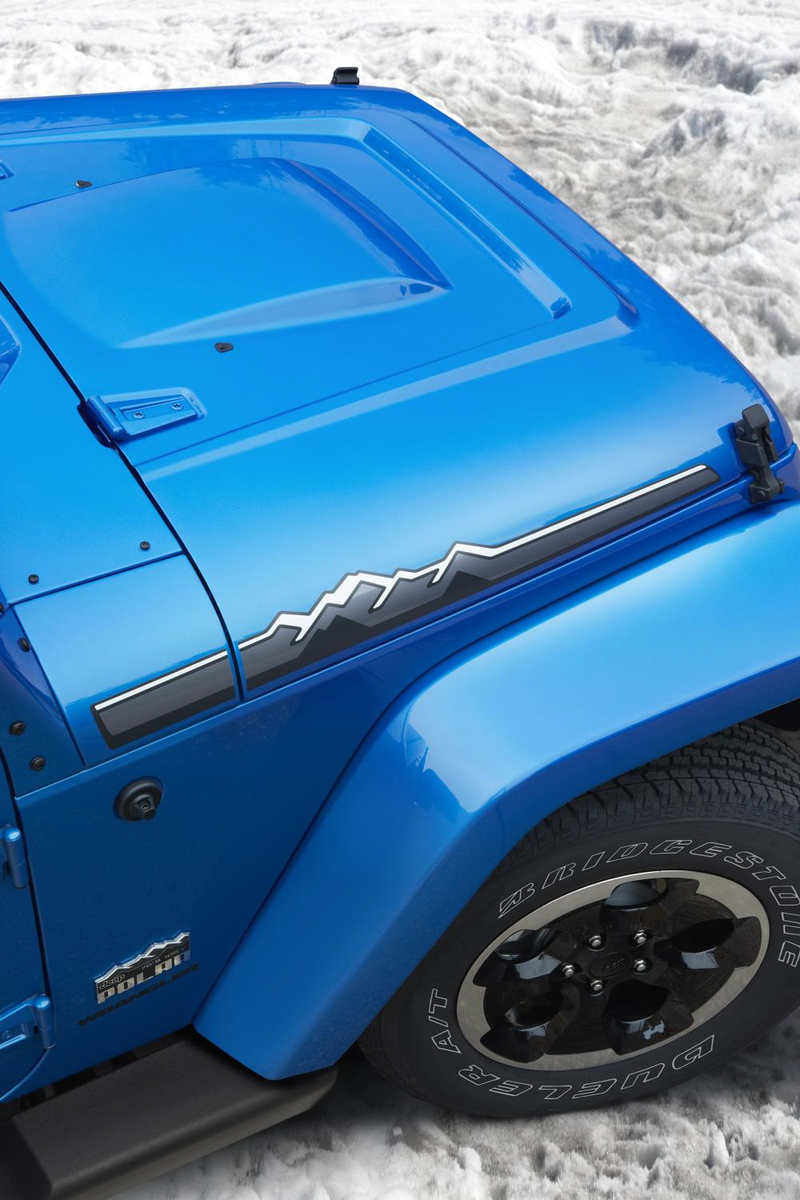 Illustration for article titled The Jeep Wrangler Polar Edition Is Something For Sub Zero